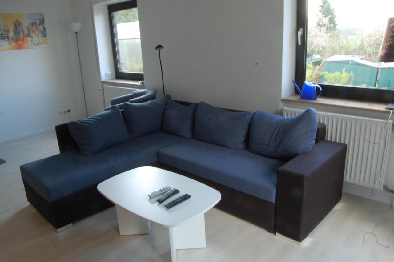 Wohnung Mit Kamin Terrasse Und Grill In Der Naehe Von Nuernberg Burgthann Eksteriør billede