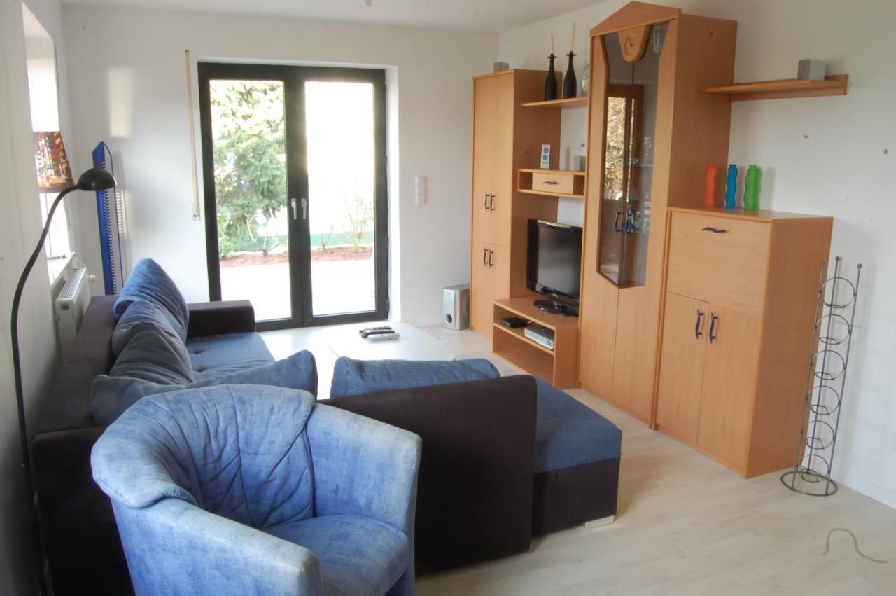 Wohnung Mit Kamin Terrasse Und Grill In Der Naehe Von Nuernberg Burgthann Eksteriør billede